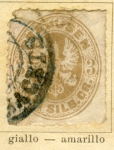 Stamps : Europe : Germany :  Prusia - Escudo Edicion 1858