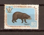 Stamps : America : Ecuador :  OSO  DE   ANTEOJOS
