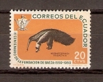 Stamps Ecuador -  OSO  HORMIGUERO