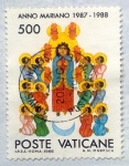 Stamps : Europe : Vatican_City :  Año Mariano