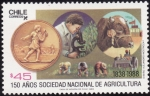 Sellos del Mundo : America : Chile : SOCIEDAD NACIONAL DE AGRICULTURA