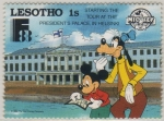 Sellos del Mundo : Africa : Lesotho : Mickey & Goofy