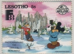 Sellos de Africa - Lesotho -  Mickey & Goofy