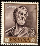 Stamps : Europe : Spain :  San Pedro -  El Greco