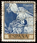 Stamps Spain -  El entierro del conde Orgaz - El Greco