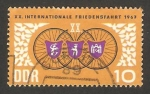Sellos de Europa - Alemania -  20 vuelta ciclista internacional por la paz