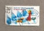 Stamps Germany -  Campeón fútbol 1999 :Bayer Munich