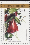 Stamps Chile -  FLORES DE CHILE