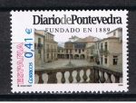 Stamps : Europe : Spain :  Edifil  4230  Diarios centenarios.  " Diario de Pontevedra ( 1879 ). "    