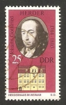 Stamps Germany -  herder, filosofo