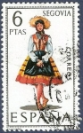 Stamps Spain -  Edifil 1955 Traje regional Segovia 6