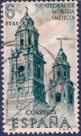 Stamps Spain -  Edifil 2000 Catedral de Morelia 6