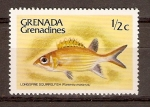 Stamps : America : Grenada :  PEZ   ARDILLA