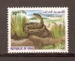Stamps Asia - Iraq -  VIPERA   ASPIS