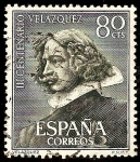 Sellos del Mundo : Europa : Espa�a : III centenario de la muerte de Velázquez