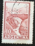 Stamps : America : Argentina :  Mendoza Puente de Inca