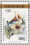 Stamps Chile -  FLORES DE CHILE