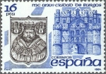 Stamps Spain -  MC ANIVERSARIO DE LA CIUDAD DE BURGOS