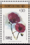Stamps America - Chile -  FLORES DE CHILE