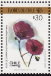 Stamps : America : Chile :  FLORES DE CHILE