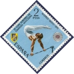 Stamps Spain -  Edifil 2035 Campeonato europeo de gimnasia 2