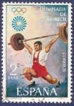Stamps Spain -  Edifil 2099 Juegos Olímpicos Munich 2