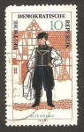 Stamps Germany -  traje regional de altenburg
