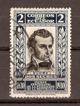 Stamps Ecuador -  ANTONIO  JOSÉ  DE  SUCRE