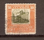 Stamps : America : Ecuador :  EXPORTACIÓN  DE  FRUTAS