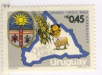 Stamps Uruguay -  Cerro Largo