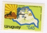 Sellos del Mundo : America : Uruguay : Artigas