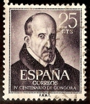 Stamps Spain -  IV centenario del nacimiento de Luis de Gongora y Argote