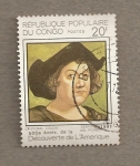 Stamps Africa - Democratic Republic of the Congo -  500 Aniv. descubrimiento América