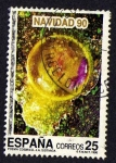 Stamps Spain -  Navidad 1990
