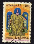 Stamps Spain -  Navidad 1993