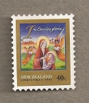 Stamps New Zealand -  Navidad 2001
