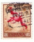 Stamps Spain -  Homenaje pintor desconocido 1784