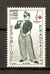 Sellos de Europa - Francia -  Cruz Roja