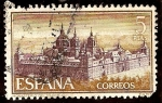 Stamps Spain -  Real Monasterio de San Lorenzo del Escorial - Vista general