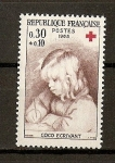 Stamps France -  Cruz Roja