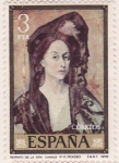 Stamps : Europe : Spain :  Retrato de la Sra. Canals (Picasso)