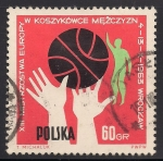 Stamps Poland -  Baloncesto.