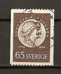 Stamps : Europe : Sweden :  Segundo Centenario del nacimiento Anna lenngren