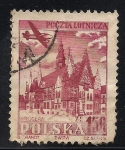 Stamps : Europe : Poland :  Ayuntamiento de  Wroclaw.