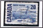 Sellos de America - Canad -  Paisaje