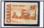 Sellos de America - Canad -  Paisaje