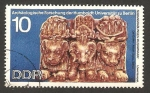 Stamps Germany -  1297 - Dioses Amon, Shu y Tefnut 