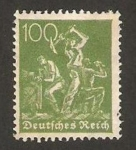 Stamps Germany -  170 - Mineros