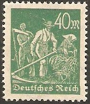 Stamps Germany -  180 - campesinos