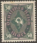 Stamps Germany -  203 - trompeta postal